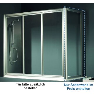 Doccia Seitenwand für Badewannenaufsatz Macay