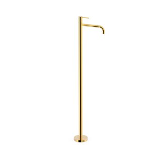Tres Study Exclusive, Waschtischarmatur bodenstehend, 24k Gold