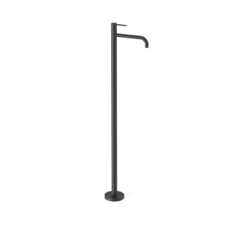 Tres Study Exclusive, Waschtischarmatur bodenstehend, schwarz matt