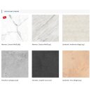 HSK Renodeco Aluverbund Wandverkleidung 100x210cm, Struktur- Hochglanz und Uni-Dekore