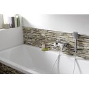 HSK Renodeco Aluverbund Wandverkleidung 100x255cm, Struktur- Hochglanz und Uni-Dekore