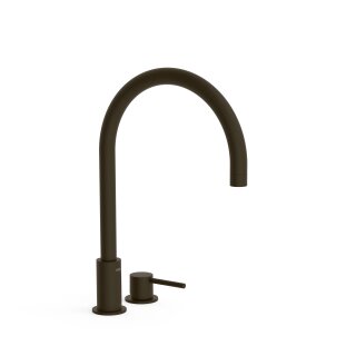 Tres Study Exclusive, Einhebel Waschtischmischer, schwarz bronze