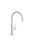 Tres Study Exclusive, Einhebel Waschtischmischer, weiss matt