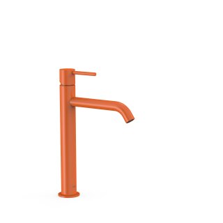 Tres Study Exclusive, Einhebel Waschtischmischer, orange