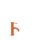 Tres Study Exclusive, Einhebel Waschtischmischer, orange