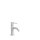 Tres Study Exclusive, Einhebel Waschtischmischer, weiss matt