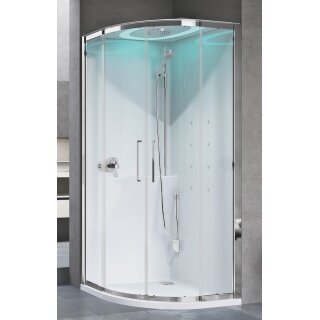 Novellini Eon R Komplettdusche 90x90cm