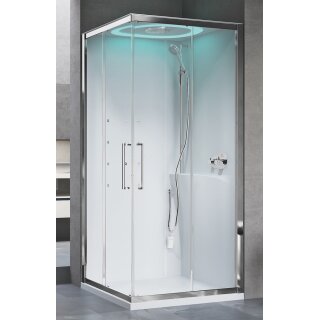Novellini Eon A Komplettdusche 90x90cm