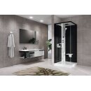 Novellini Glax 2 2.0 G+F Komplettdusche 80x80cm