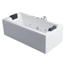 EAGO Whirlpool AWT GE108-2E mit Acrylschürze, 171x80 cm