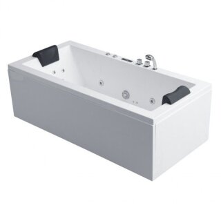 EAGO Whirlpool AWT GE108-1E mit Acrylschürze, 181x80 cm