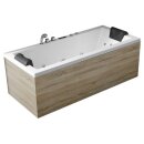 EAGO Whirlpool AWT GE108-2E mit Holzschürze, 170x80...