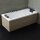 EAGO Whirlpool AWT GE108-2E mit Holzschürze, 170x80 cm, links