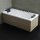 EAGO Whirlpool AWT GE108-2E mit Holzschürze, 170x80 cm, rechts