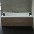 EAGO Whirlpool AWT GE108-1E mit Holzschürze, 180x80 cm, links