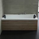 EAGO Whirlpool AWT GE108E mit Holzschürze, 190x90 cm, rechts
