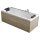 EAGO Whirlpool AWT GE108E mit Holzschürze, 190x90 cm, rechts