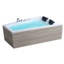 EAGO Whirlpool AWT GE105E mit Holzschürze, 180x130...