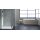 EAGO Whirlpool AWT GE105E mit Holzschürze, 180x130 cm, links