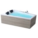 EAGO Whirlpool AWT GE105E mit Holzschürze, 180x130...