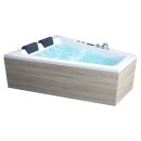 EAGO Whirlpool AWT GE104E mit Holzschürze, 170x130...