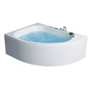 EAGO Whirlpool AWT GE118E, 180x130 cm, rechts