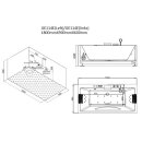 EAGO Whirlpool AWT GE114E, 180x90 cm
