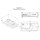 EAGO Whirlpool AWT GE106TSL-F, 190x90 cm
