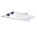EAGO Whirlpool AWT GE105E, 180x130 cm, rechts
