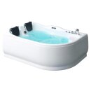 EAGO Whirlpool AWT GE101E, 180x120 cm, rechts