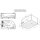 EAGO Whirlpool AWT GE101E, 180x120 cm, links