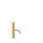Tres Study Exclusive, Einhebel Waschtischmischer, 24k Gold matt