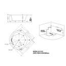 Whirlpool Anaq M-1310 150x150 cm