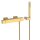 Tres Cuadro Exclusive, Thermostat Brausebatterie, 24k Gold matt