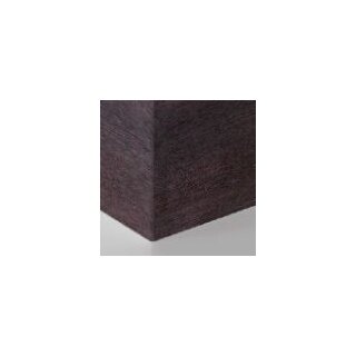 mit Frontschürze HPL Laminat Wenge
