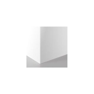 mit Frontschürze Acryl weiß