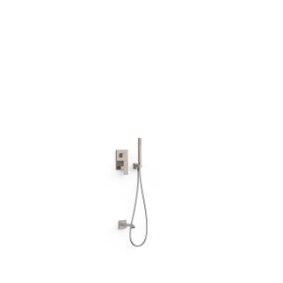 Tres Cuadro Exclusive, Unterputz Brauseset Rapid-Box, Edelstahloptik