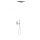 Tres Cuadro Exclusive, Unterputz Brauseset Rapid-Box, weiss matt