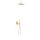 Tres Cuadro Exclusive, Unterputz Brauseset Rapid-Box, 24k Gold matt