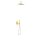 Tres Cuadro Exclusive, Unterputz Brauseset Rapid-Box, 24k Gold