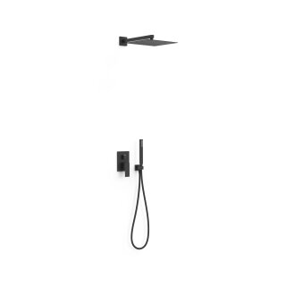 Tres Cuadro Exclusive, Unterputz Brauseset Rapid-Box, schwarz matt