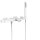 Tres Cuadro Exclusive, Einhebel Brausemischer, weiss matt