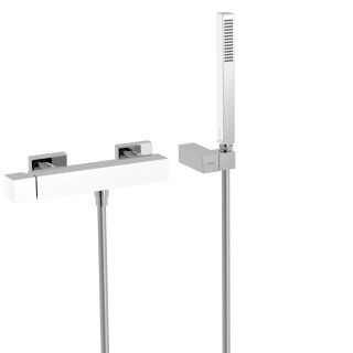 Tres Cuadro Exclusive, Einhebel Brausemischer, chrom