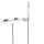 Tres Cuadro Exclusive, Einhebel Brausemischer, chrom