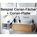 inkl. Corianplatte u. Corianfächer
