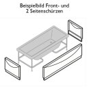 Front und 2 Seitenschürzen