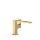 Tres Cuadro Exclusive, Einhebel Waschtischmischer, 24k...