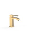 Tres Cuadro Exclusive, Einhebel Waschtischmischer, 24k...