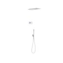Tres Slim Exclusive, Elektronisches Showerset, weiss matt