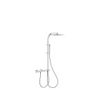 Tres Slim Exclusive, Thermostat Wannenbatterie Set, chrom